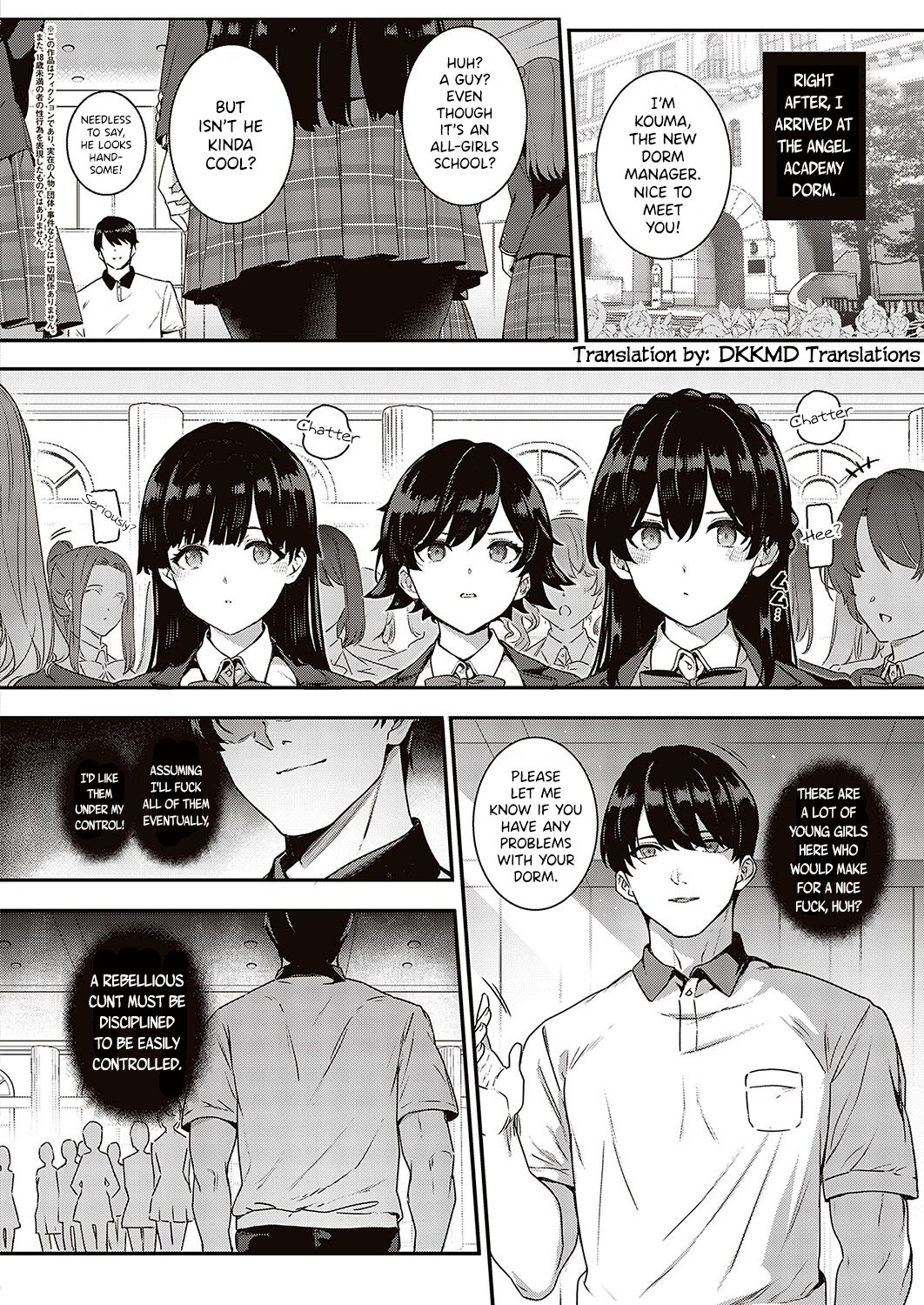 Hentai Manga Comic-Angel Academy's Hardcore Dorm Sex Life ーBestfriend's Honeypot・Umino Ayumiー-Read-2